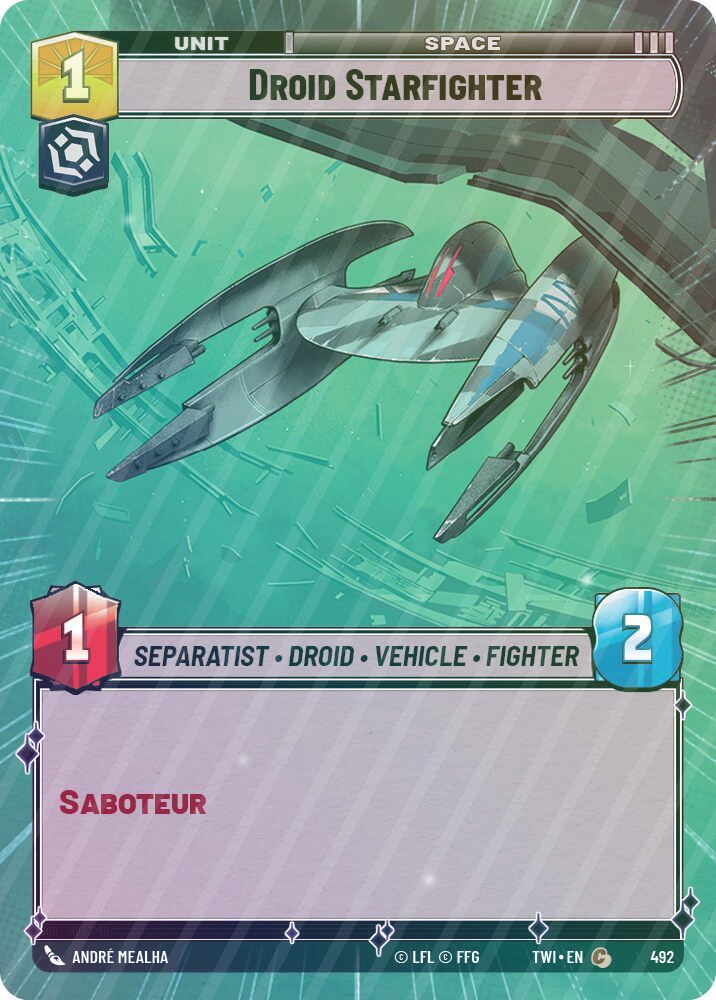 Droid Starfighter (Hyperspace) - Foil