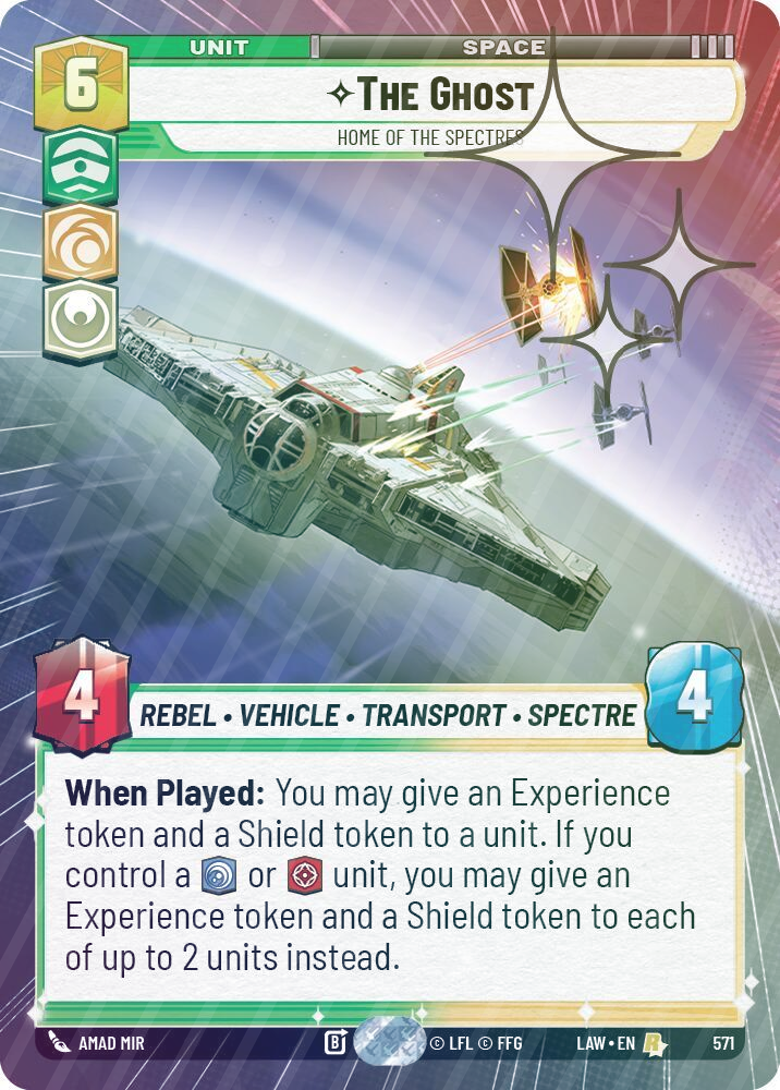 The Ghost - Home of the Spectres (Hyperspace Foil) - Foil