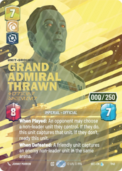 Grand Admiral Thrawn - Grand Schemer (Serialized) - Foil
