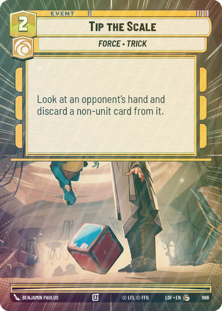 Tip the Scale (Hyperspace Foil) - Foil