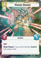Wookiee Warrior (Hyperspace) - Foil