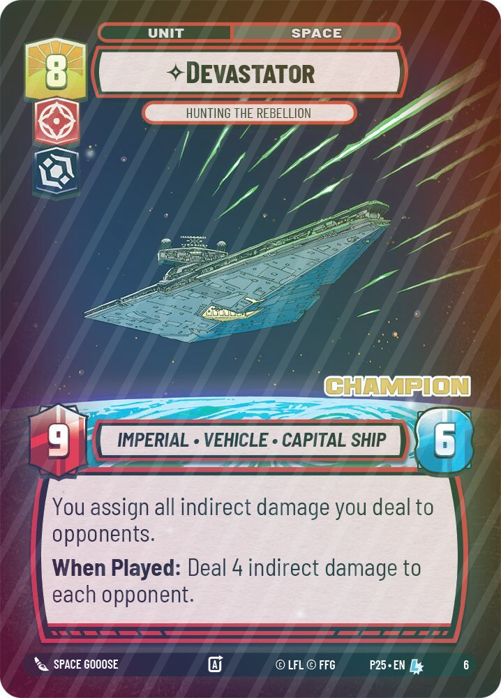 Devastator - Hunting the Rebellion (Champion) - Foil