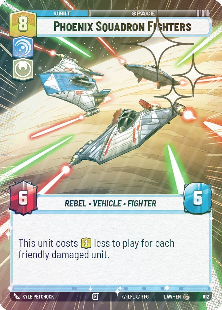 Phoenix Squadron Fighters (Hyperspace Foil) - Foil