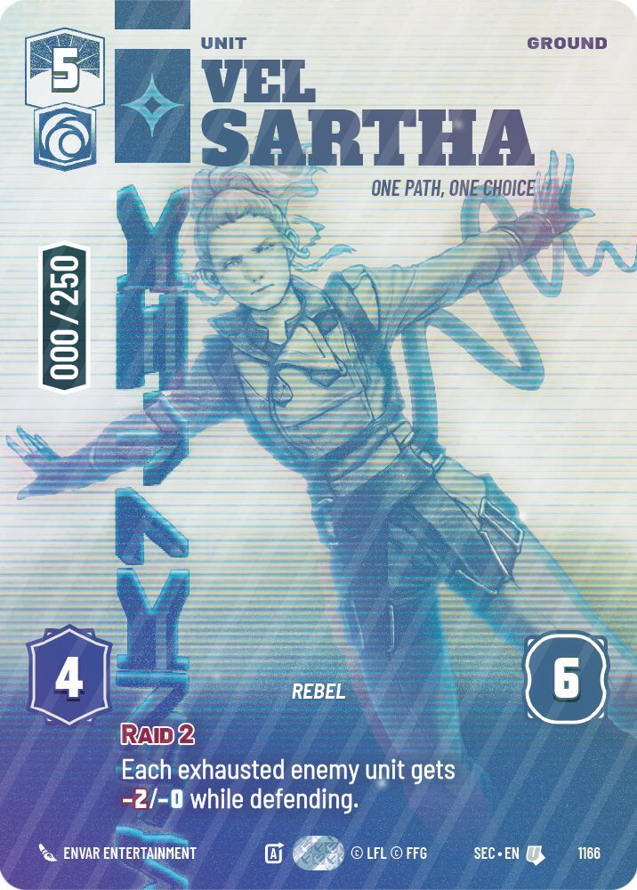 Vel Sartha - One Path, One Choice (Serialized) - Foil