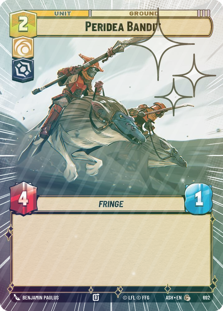 Peridea Bandit (Hyperspace Foil) - Foil