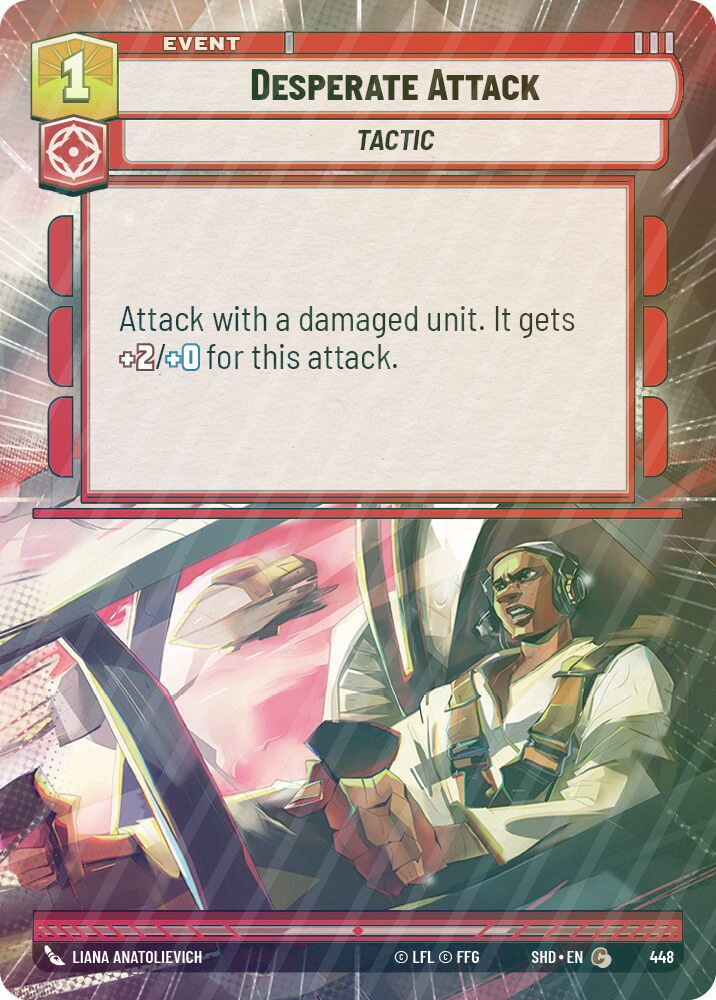 Desperate Attack (Hyperspace) - Foil