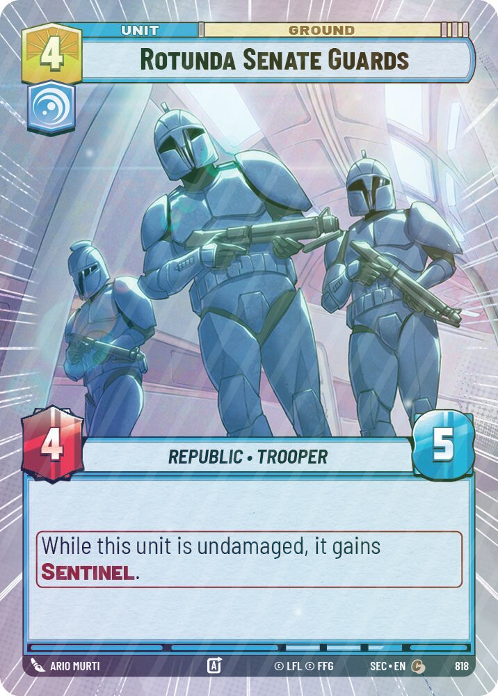 Rotunda Senate Guards (Hyperspace Foil) - Foil