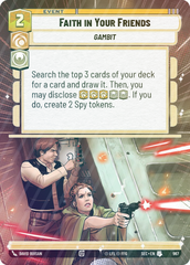 Faith in Your Friends (Hyperspace Foil) - Foil