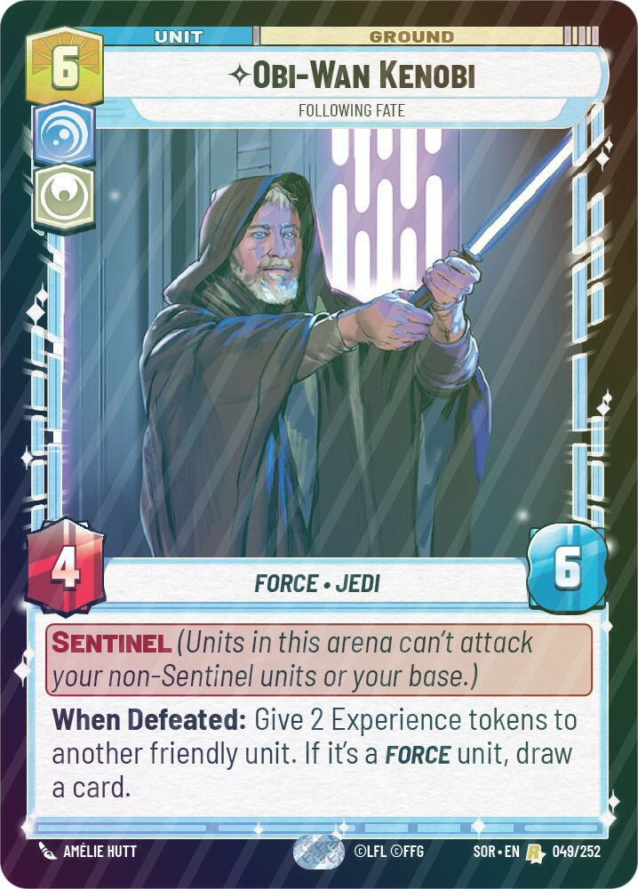 Obi-Wan Kenobi - Following Fate - Foil
