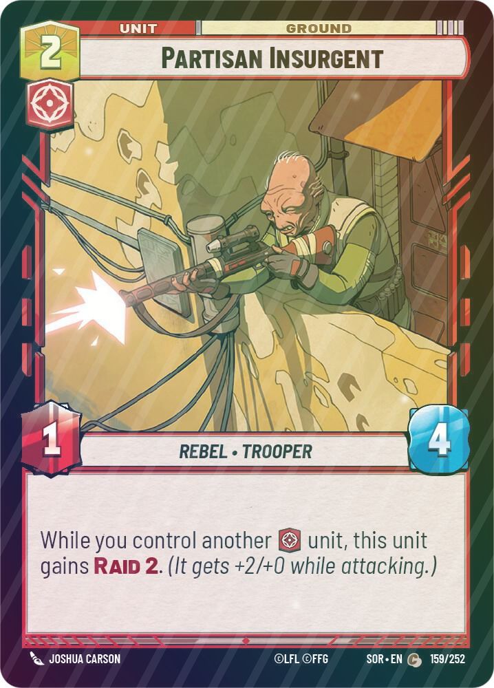 Partisan Insurgent - Foil