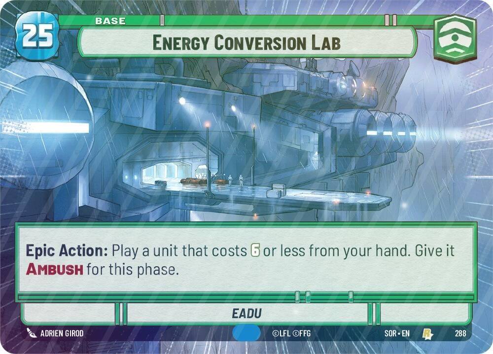 Energy Conversion Lab (Hyperspace) - Foil