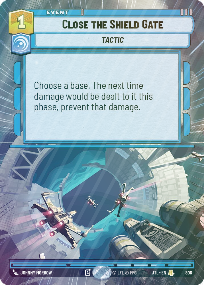 Close the Shield Gate (Hyperspace Foil) - Foil