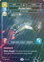 Razor Crest - Reliable Gunship - Foil