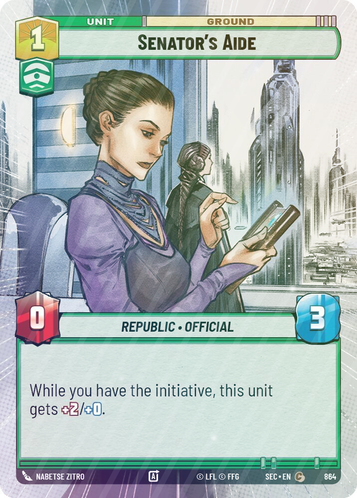 Senator's Aide (Hyperspace Foil) - Foil