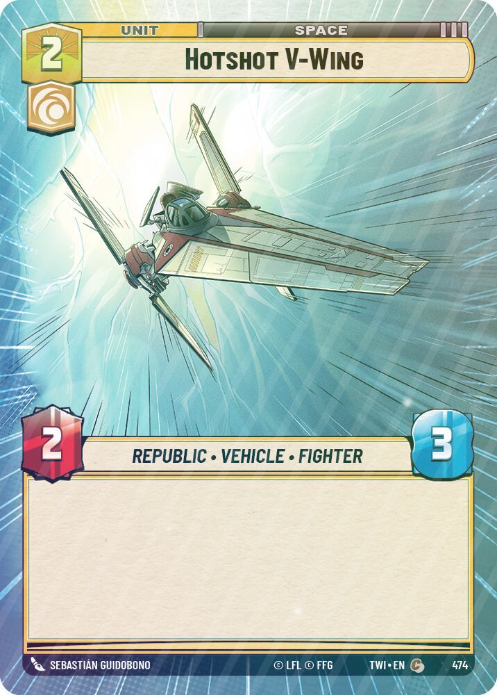 Hotshot V-Wing (Hyperspace) - Foil