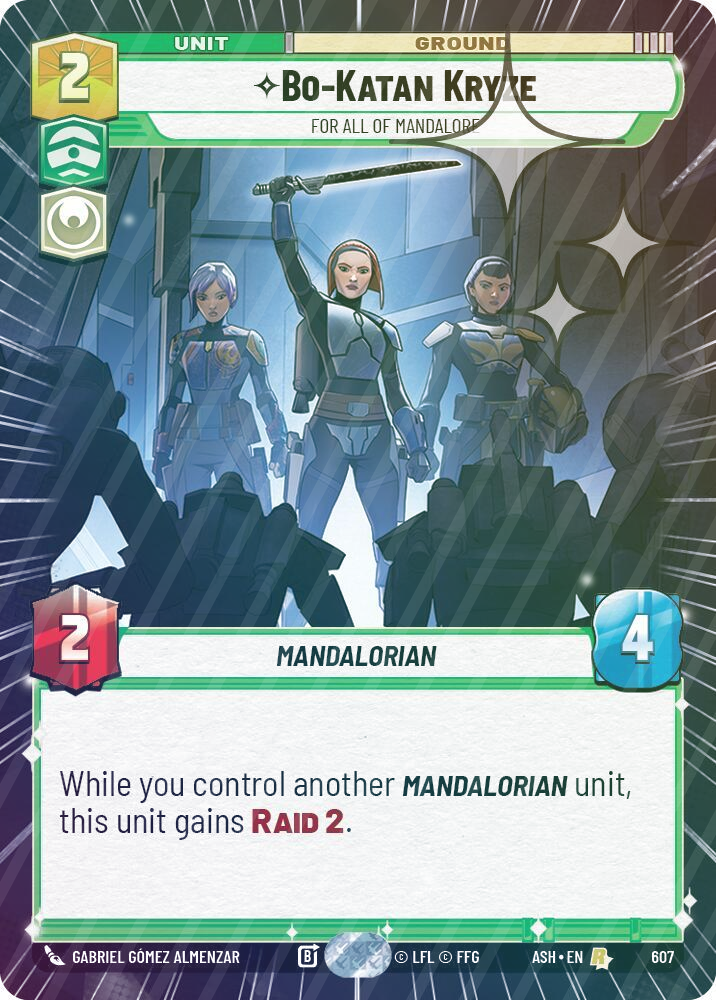 Bo-Katan Kryze - For All of Mandalore (Hyperspace Foil) - Foil