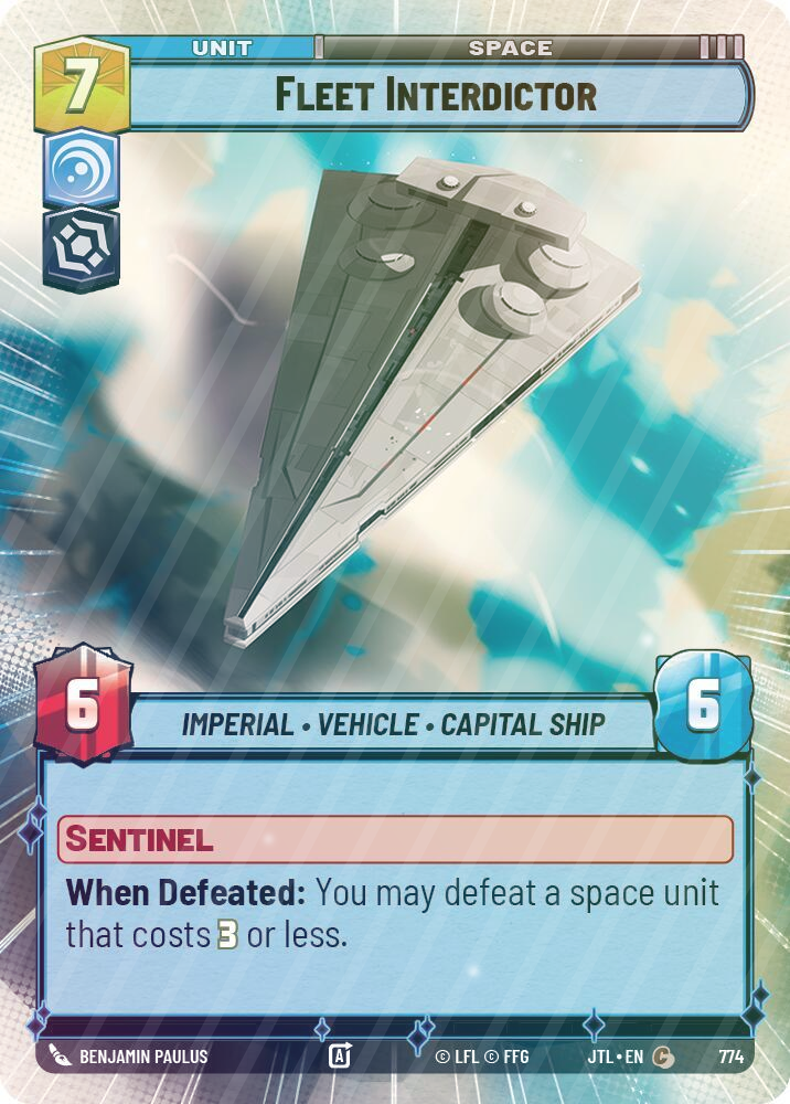 Fleet Interdictor (Hyperspace Foil) - Foil