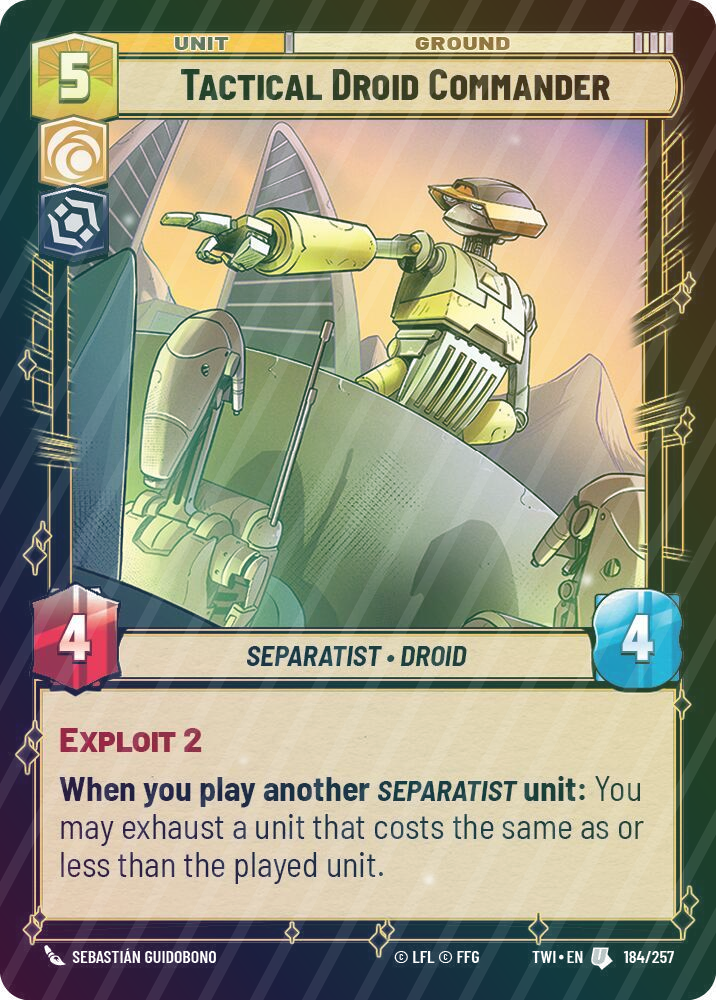 Tactical Droid Commander - Foil