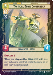 Tactical Droid Commander - Foil