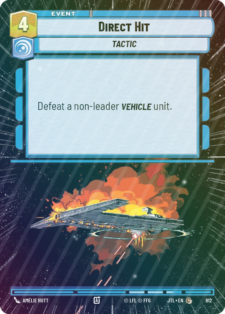 Direct Hit (Hyperspace Foil) - Foil