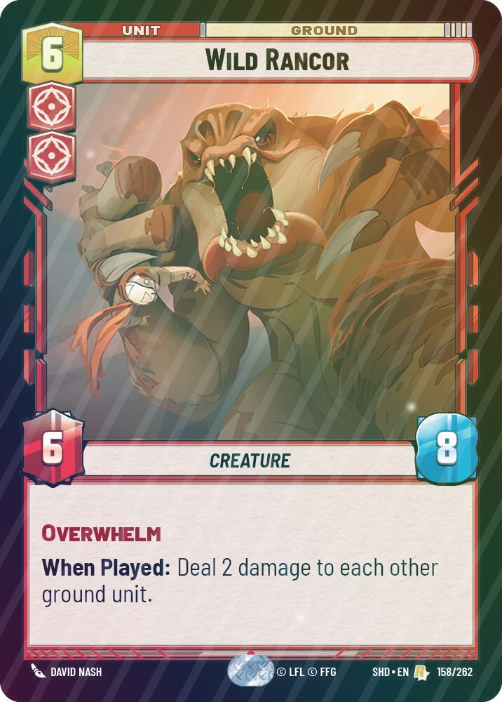 Wild Rancor - Foil