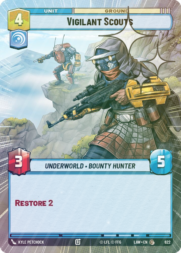 Vigilant Scouts (Hyperspace Foil) - Foil
