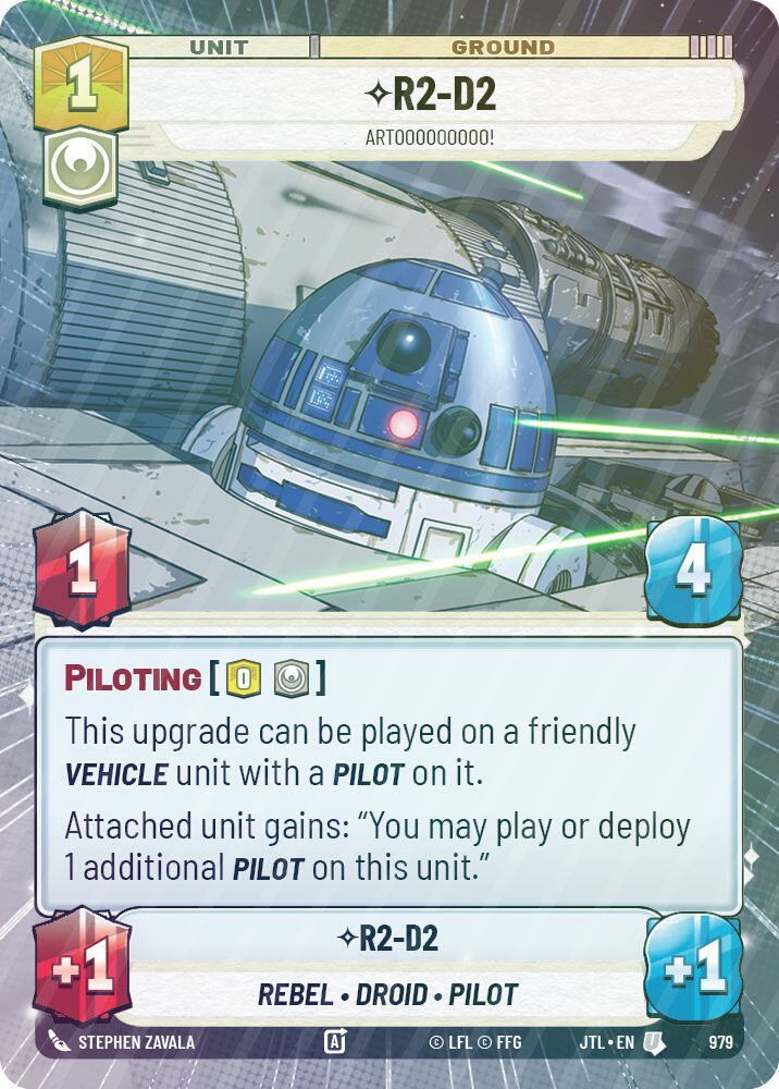 R2-D2 - Artooooooooo! (Hyperspace Foil) - Foil