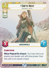 Enfys Nest - Champion of Justice (Hyperspace) - Foil