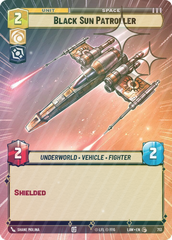 Black Sun Patroller (Hyperspace Foil) - Foil