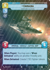 Chimaera - Reinforcing the Center (Hyperspace Foil) - Foil
