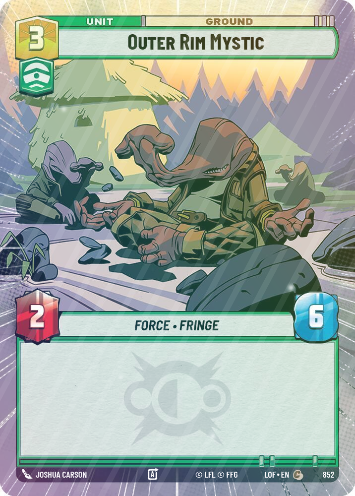 Outer Rim Mystic (Hyperspace Foil) - Foil