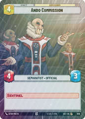 Ando Commission (Hyperspace Foil) - Foil