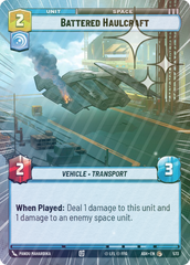 Battered Haulcraft (Hyperspace Foil) - Foil