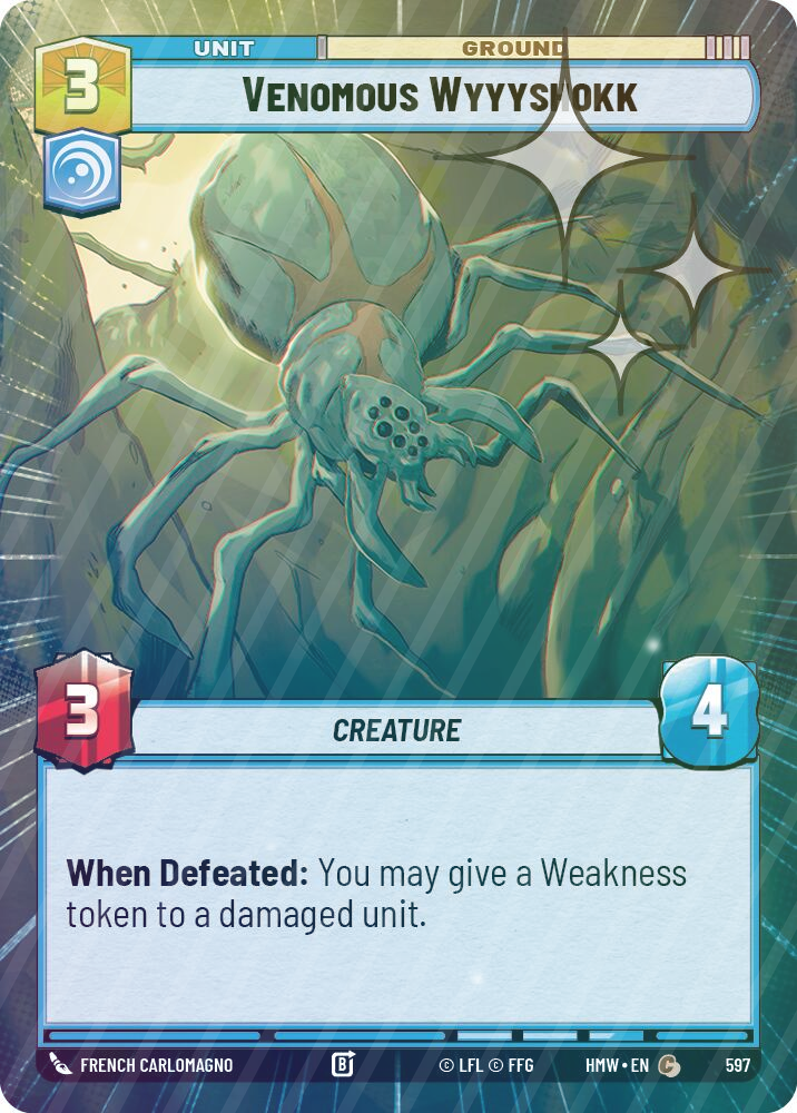 Venomous Wyyyshokk (Hyperspace Foil) - Foil