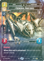 General Grievous - Scuttling to Safety - Foil