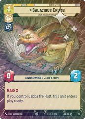 Salacious Crumb - Cackling Companion (Hyperspace Foil) - Foil