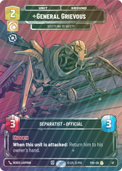 General Grievous - Scuttling to Safety - Foil