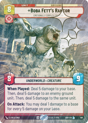 Boba Fett's Rancor - Emotionally Complex Creature (Hyperspace Foil) - Foil