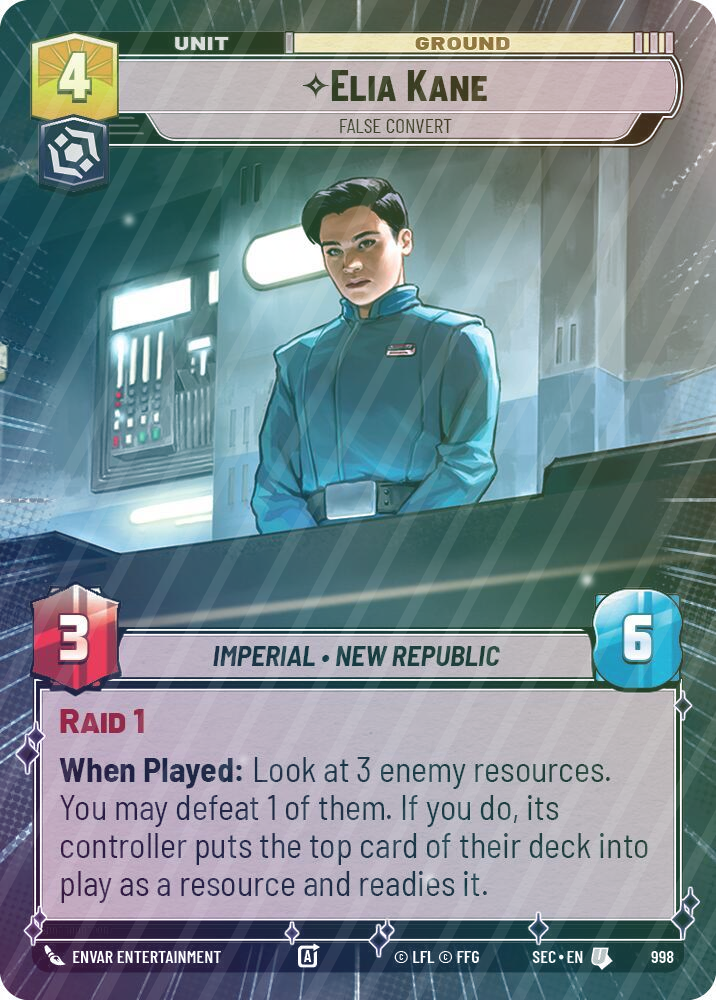 Elia Kane - False Convert (Hyperspace Foil) - Foil