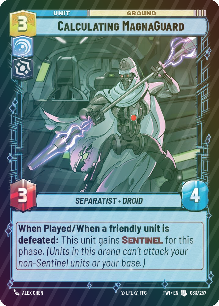 Calculating MagnaGuard - Foil