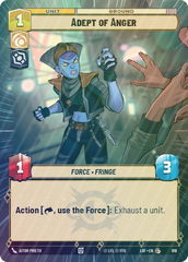 Adept of Anger (Hyperspace Foil) - Foil