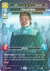 Galen Erso - You'll Never Win - Foil