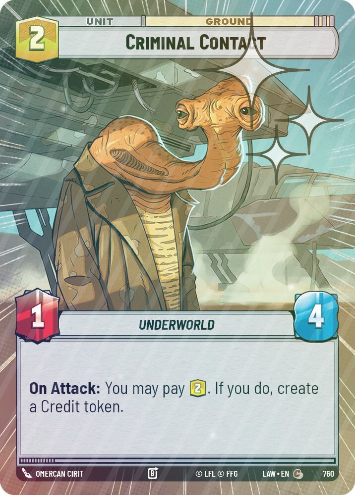 Criminal Contact (Hyperspace Foil) - Foil