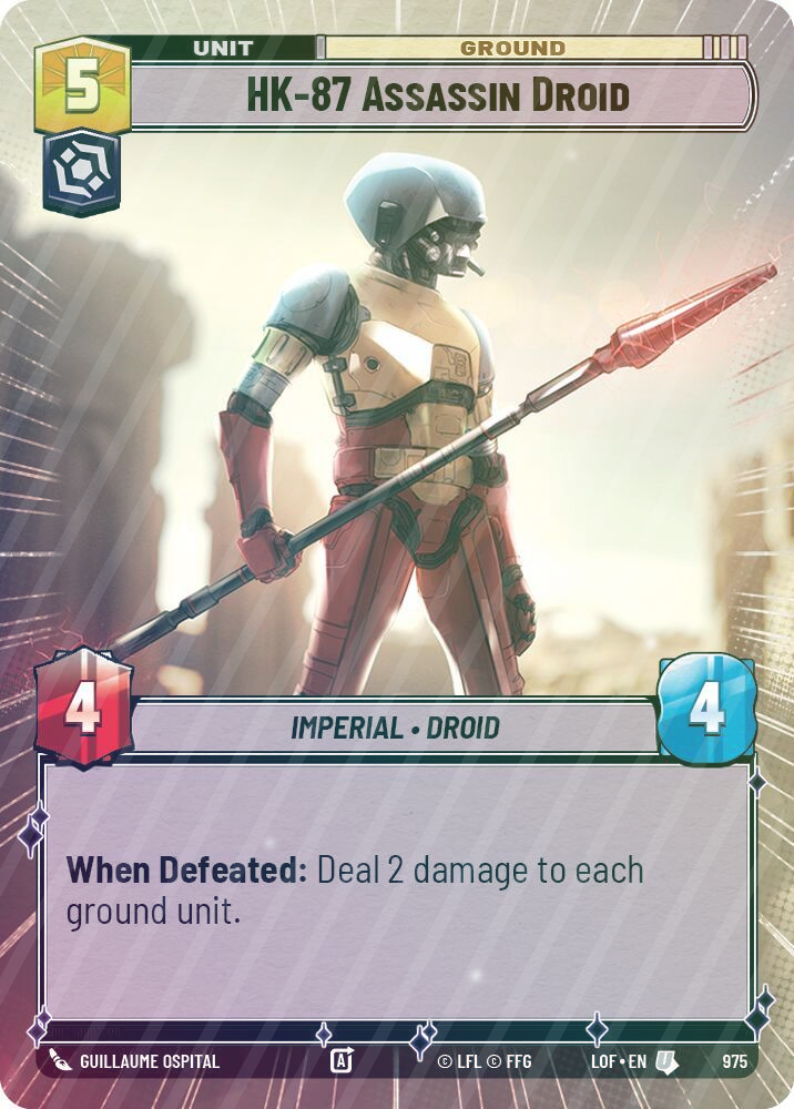 HK-87 Assassin Droid (Hyperspace Foil) - Foil