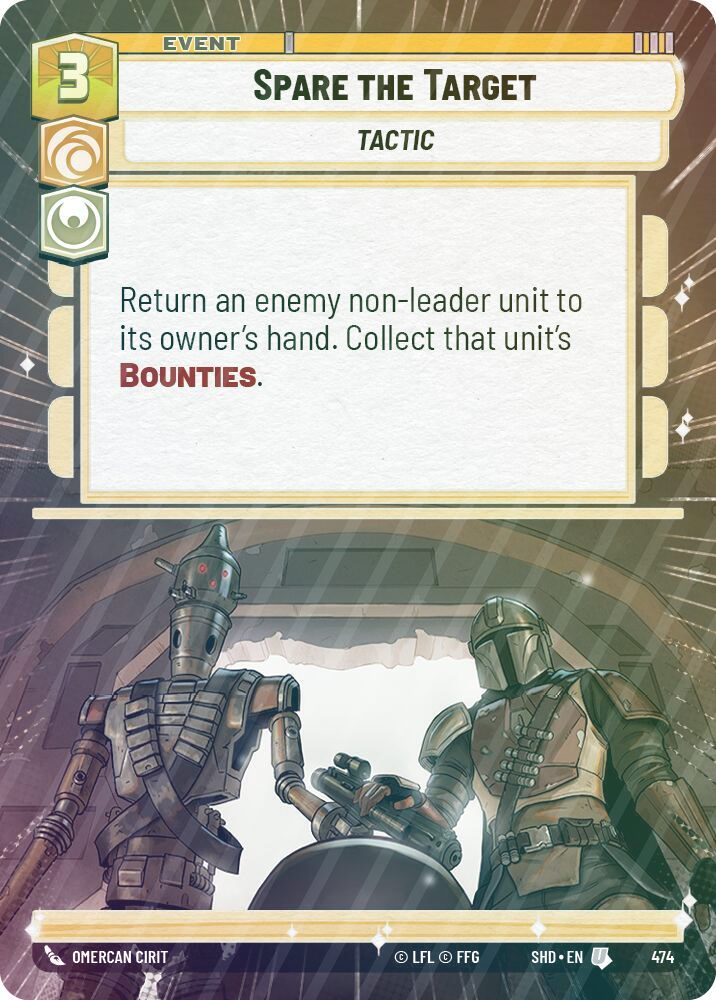 Spare the Target (Hyperspace) - Foil