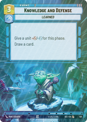 Knowledge and Defense (Hyperspace Foil) - Foil
