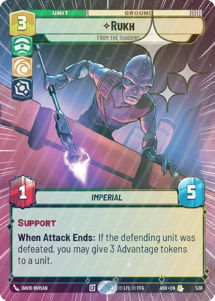 Rukh - From the Shadows (Hyperspace Foil) - Foil