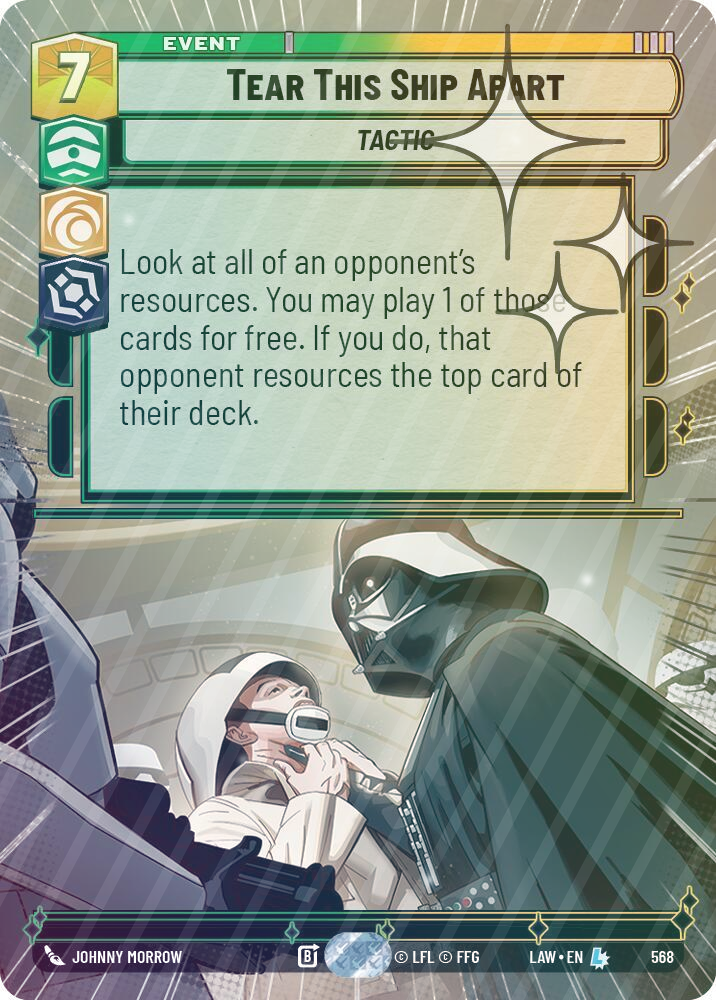 Tear This Ship Apart (Hyperspace Foil) - Foil