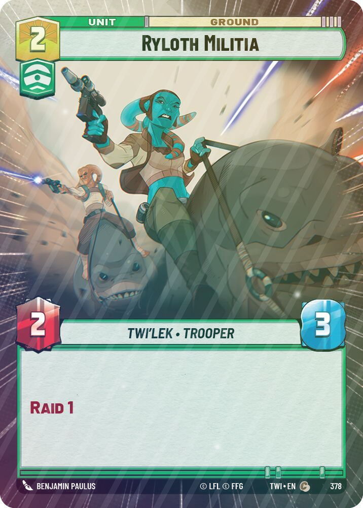 Ryloth Militia (Hyperspace) - Foil