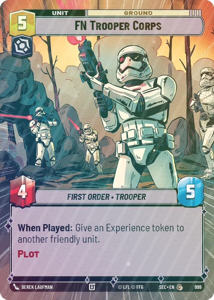 FN Trooper Corps (Hyperspace Foil) - Foil